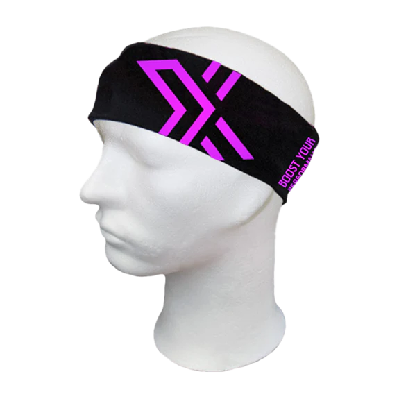 Sparkling Headband Black/Pink