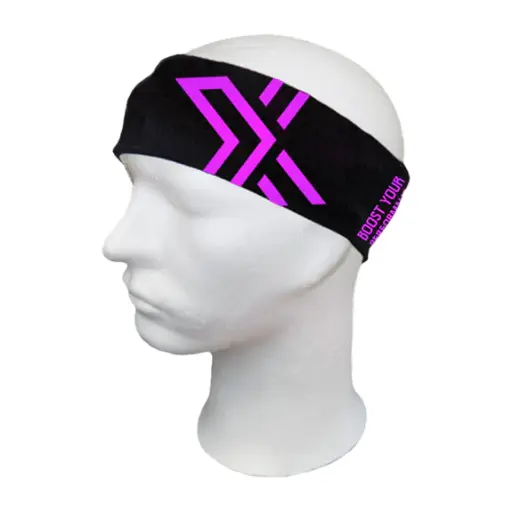 Sparkling Headband Black/Pink
